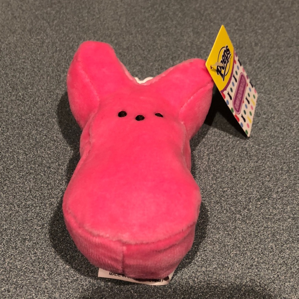 New Peeps Pink Backpack Clip/Keychain